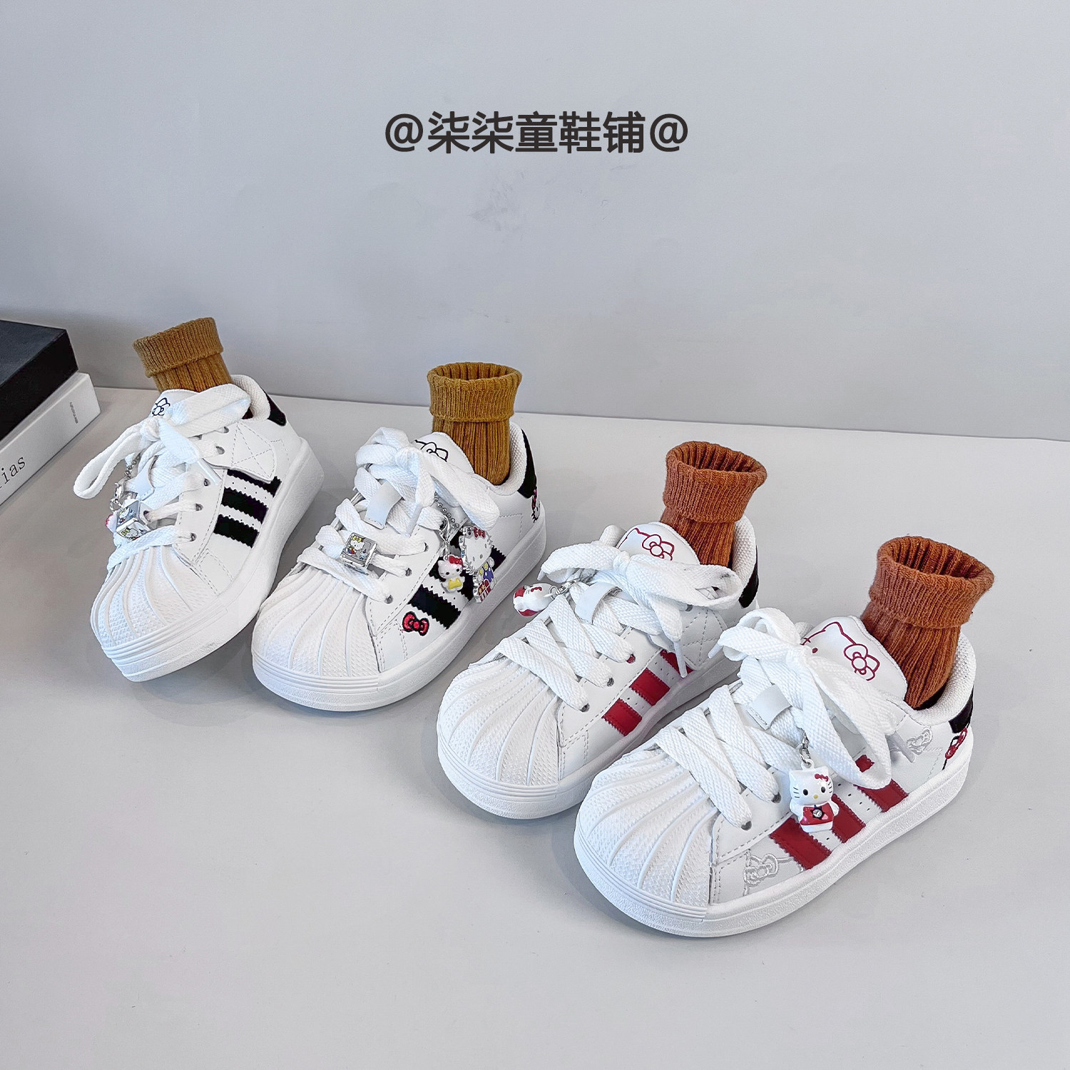 2026春季新款儿童卡通运动鞋女童贝壳头德训鞋男童休闲板鞋跑步鞋,淘宝优惠券,粉丝福利购,淘宝优惠卷