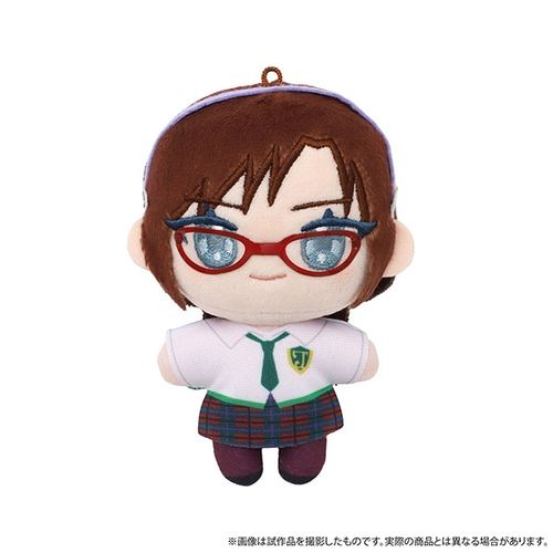日本正版 movic 新世纪福音战士周边 毛绒玩偶挂件 棉花娃娃全款 - 图3