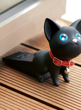 可爱小猫门挡创意防风楔子