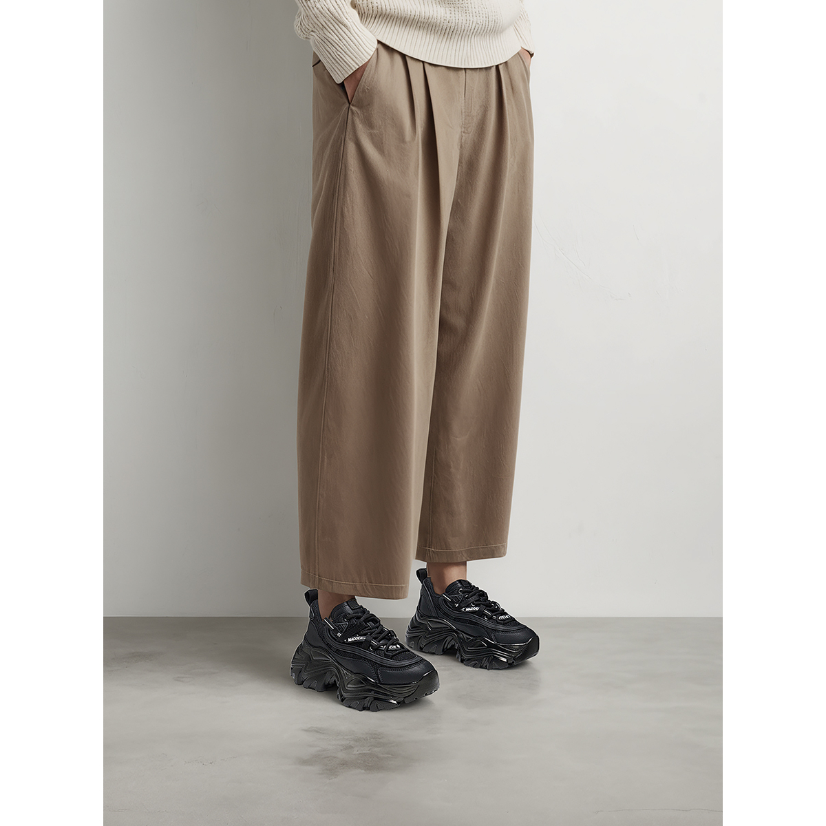 [张紫宁同款]厚底Steve Madden思美登RECOUPE焕新老爹鞋运动鞋女 - 图0