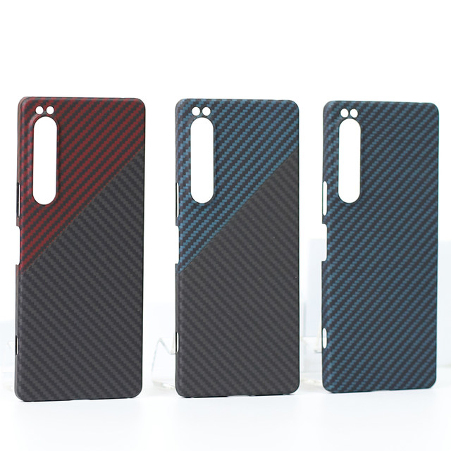Suitable for Sony Xperia1 IV mobile phone case Kevlar aramid fiber ultra-thin xperia1 V all-inclusive mobile phone case Sony xperia 1 III mobile phone case 1IV protective cover