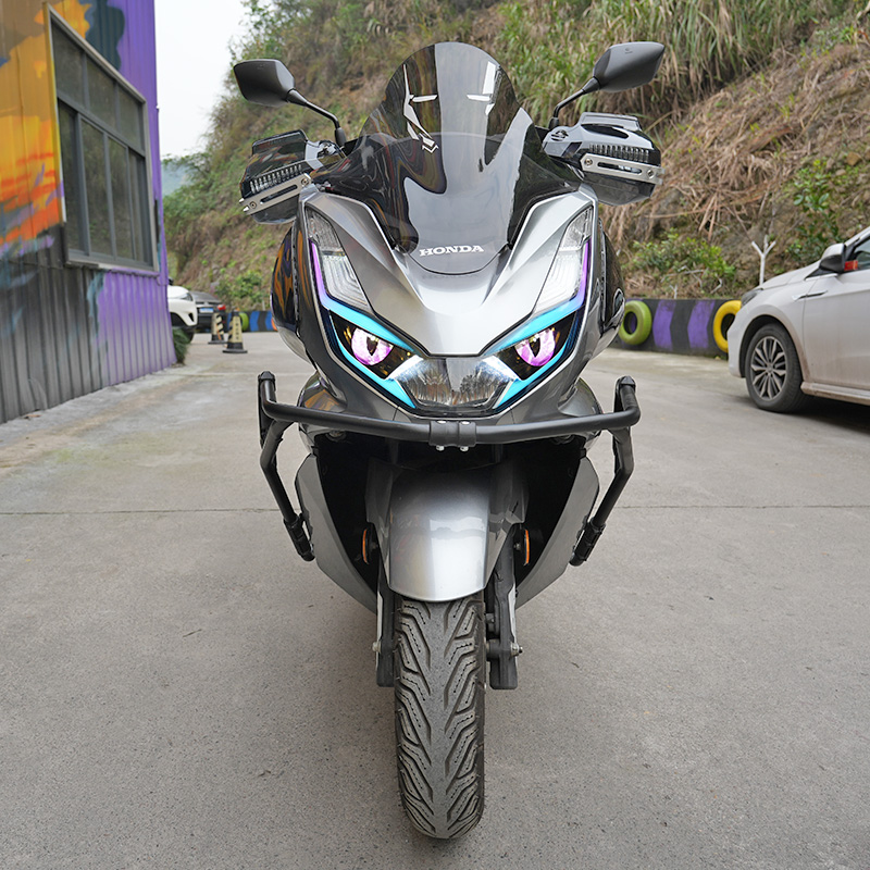 适用22-25款本田PCX160保险杠前后护杠防摔杠WH150T-2/3保护杠 - 图2