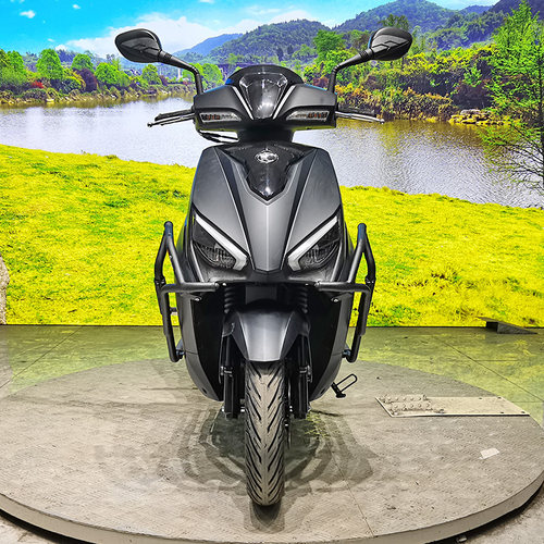 适用光阳KS125保险杠前后护杠防摔防撞保护杠CK125T-19排气护杠 - 图0