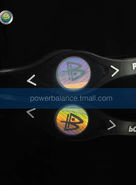 能量平衡硅胶黑色手环