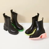 Martens, зимние челси на платформе с шестернями, короткие сапоги, 2022