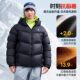 Camel volcanic down jacket men's autumn and winter