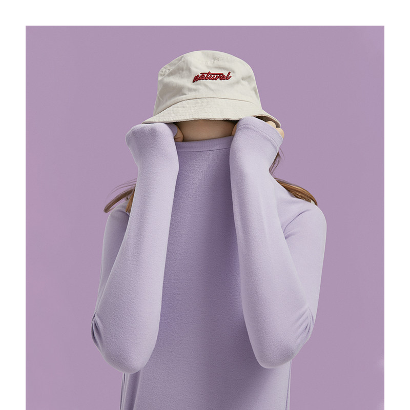 骆驼2020秋冬半高领百搭修身打底衫 骆驼女鞋T恤