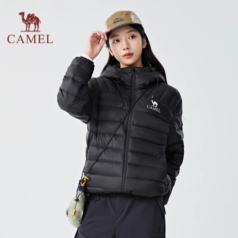 【轻羽】Camel骆驼户外轻暖羽绒服女2025秋冬新款时尚百搭保暖男