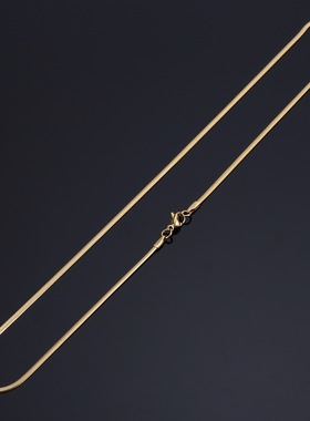 gd欧美街舞纯色情侣百搭蛇骨链