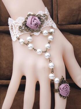 ins项链女生锁骨链脖子饰品蕾丝