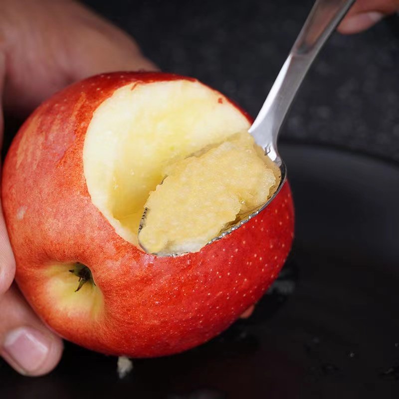 双头刮泥勺子婴儿辅食挖水果泥勺304 不锈钢儿童宝宝刮水果泥神器,淘宝优惠券,粉丝福利购,淘宝优惠卷