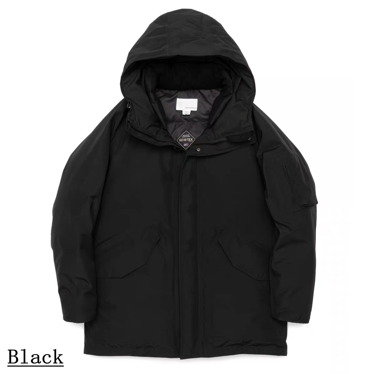 日系户外GORE-TEX DOWN COAT光电子日标90鹅绒羽绒服男女款外套-图1