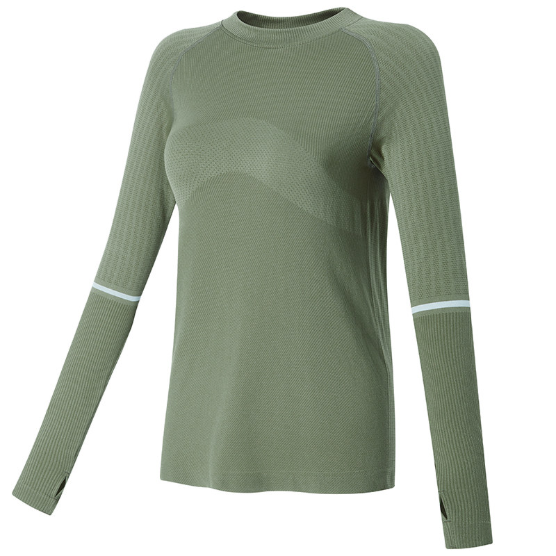 健身女孩简约瑜伽服修身显瘦运动上衣高弹透气跑步t恤训练长袖秋,淘宝优惠券,粉丝福利购,淘宝优惠卷