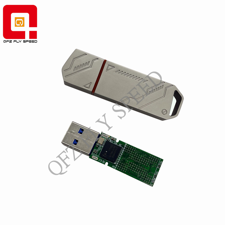 usb3.0 银灿is903主控板专用板G2板金属外壳高速PCBA优盘板双贴板 - 图0