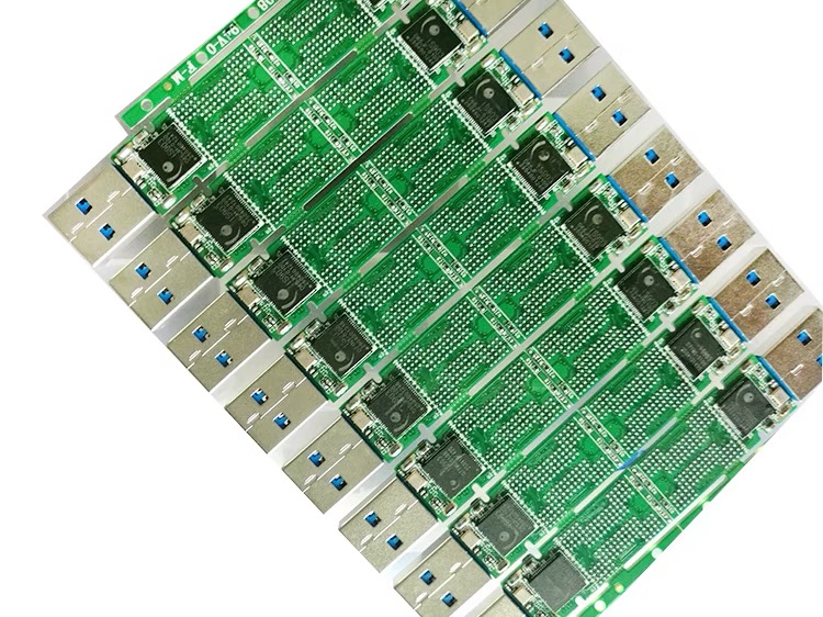 usb3.0 银灿is903主控板专用板G2板金属外壳高速PCBA优盘板双贴板 - 图1