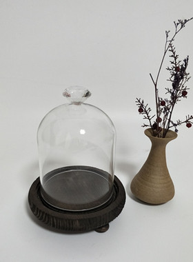 蛋糕微景观玻璃粘土古玩永生花