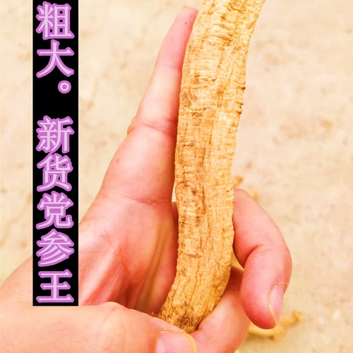 Дикая вечеринка женьшень 500 г грамм Бесплатная доставка Негабаритная три короля, Гансу, Гансу, Гансу, китайские лекарственные материалы, суп с сухой серной сухом Dangshen