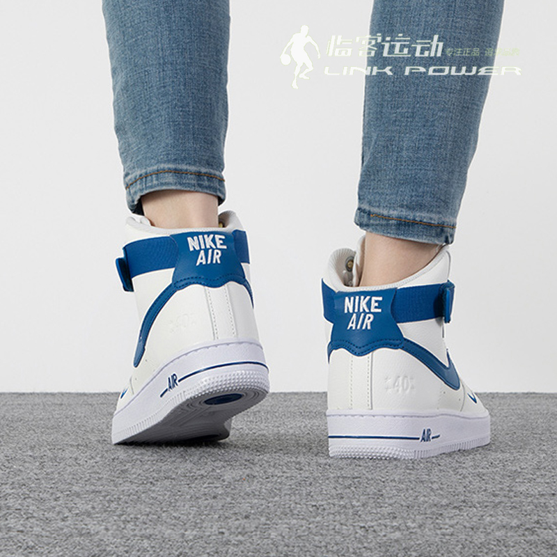 耐克女鞋Nike AIR FORCE 1圣诞款空军一号40周年板鞋 DQ7584-100