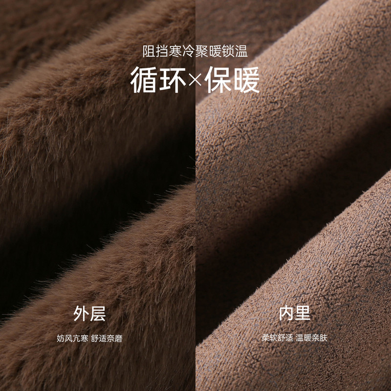 【环保皮草马甲】毛乎乎叠穿软糯坎肩纤莉秀大码女装胖mm冬装新款,淘宝优惠券,粉丝福利购,淘宝优惠卷