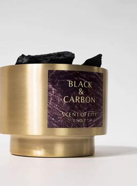 现代轻奢售楼部酒店样板房客厅茶几氛围灯托盘香薰组合装饰摆件