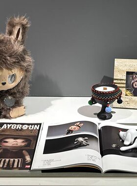 现代简约样板房儿童房书柜书架书本组合装饰画组合软装摆件