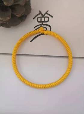 手工编织金刚结保平安月老红绳