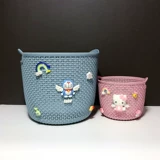 Пластиковая очень большая корзина для белья, игрушка, корзина для хранения