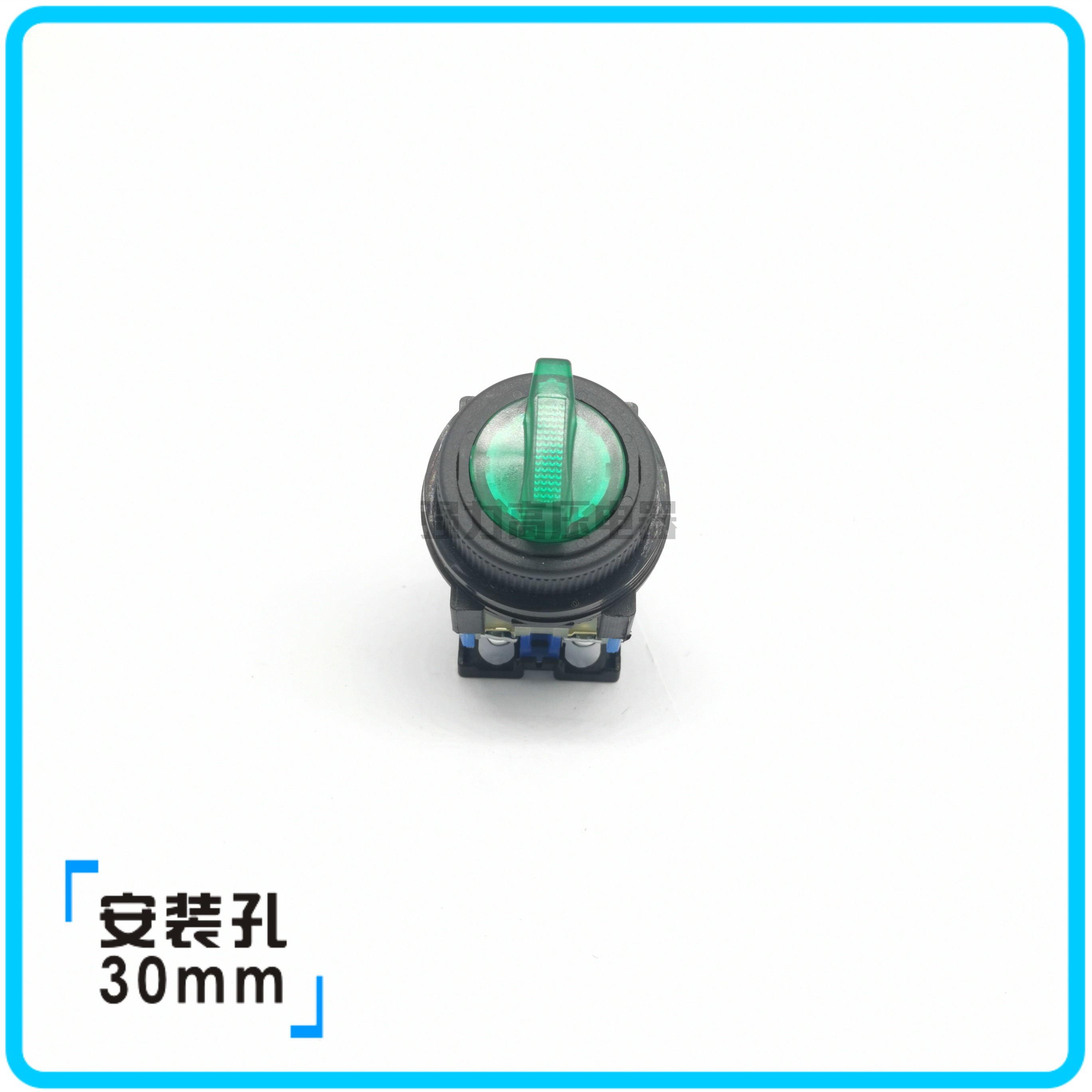 【富上】3档短柄带灯自复选择开关AP/AR30PL-120 H3/E4 G/R/Y/W/ - 图0