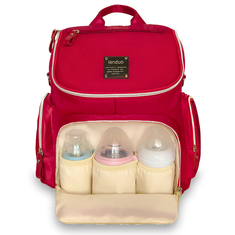 兰多防水尼龙款妈咪包多功能背包 兰多妈咪包/袋