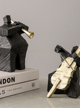 音乐人样板房家居软装摆设