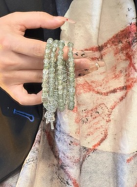 店主推荐～超好看的琉璃手链女ins小众设计串珠叠戴复古手饰品