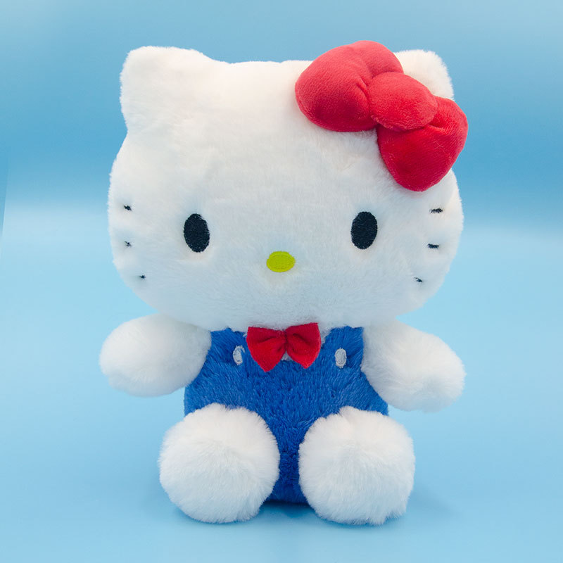 正版授权三丽鸥Hello Kitty 50周年儿童毛绒玩具公仔凯蒂猫抱枕女-图2