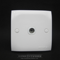 Manco One TV socket TV socket Single-link TV Plugged Switch Socket panel J30 Series 86