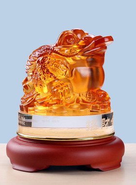 金蝉风水开业乔迁新居琉璃工艺品