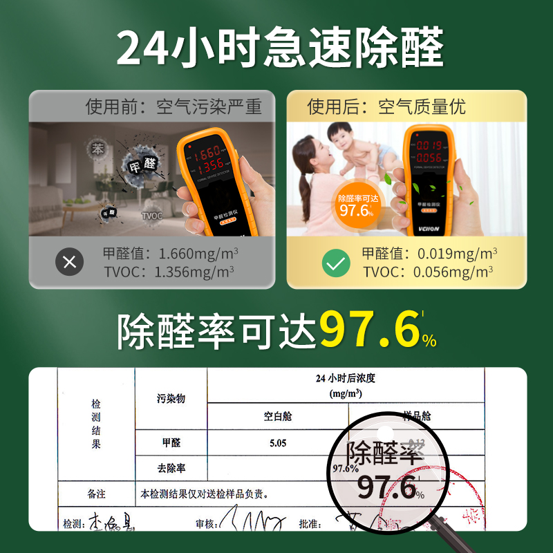 希望树小绿罐甲醛清除剂去吸除甲醛新房家用强力型神器 - 图2