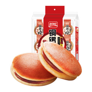 盼盼铜锣烧红豆味早餐包小面包蛋糕零食休闲糕点食品网红