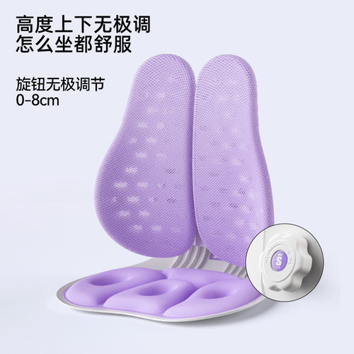 STG坐垫夏季加厚屁垫教室办公室儿童成人椅子坐姿椅增高垫透气垫 - 图2