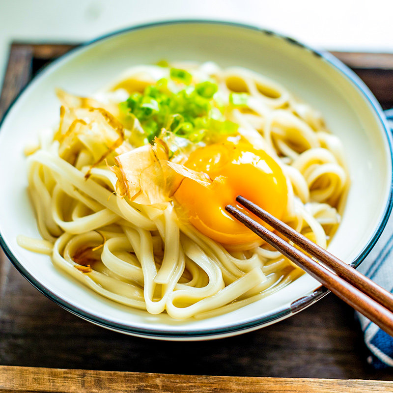 陈克明面条日式软弹劲道宽面400g*2包挂面手擀面早餐速食拌面