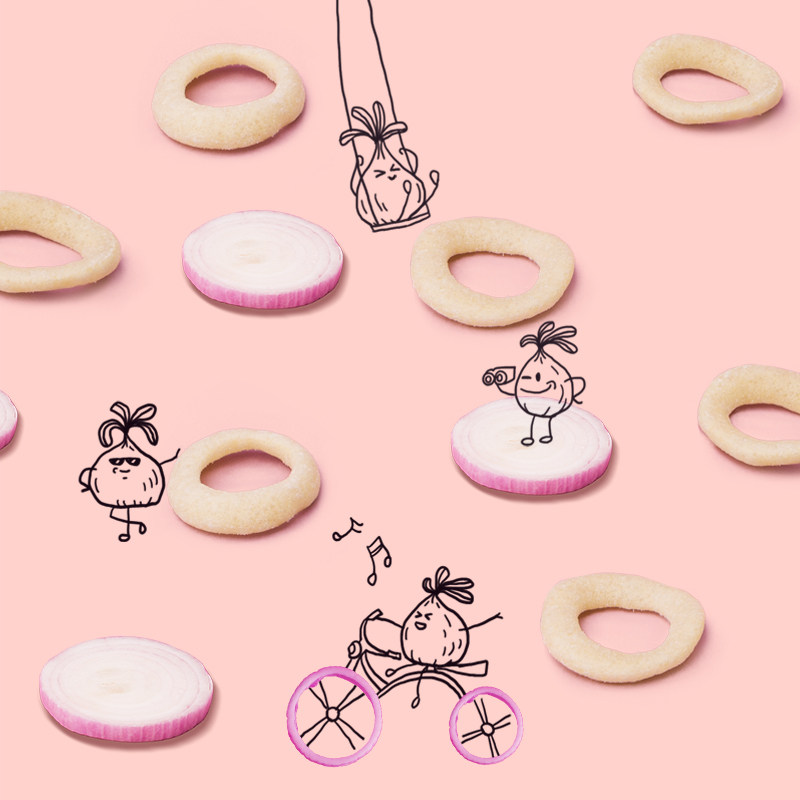 上好佳洋葱圈6g*20包休闲零食膨化食品办公室小吃儿童礼包追剧