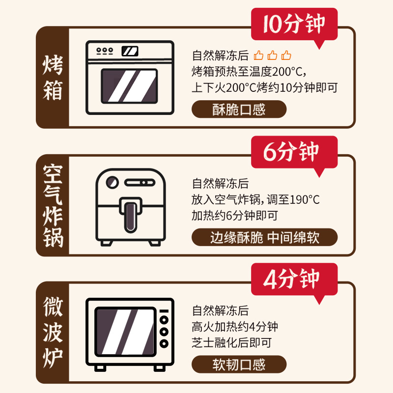 幸福西饼鲜卤牛肉酥脆薄底披萨半成品110g加热即食 - 图2