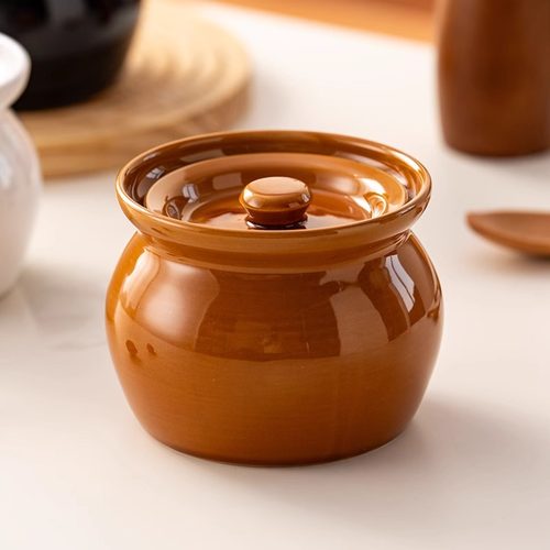 onlycook陶瓷炖盅瓦罐炖煲汤盅瓷罐蒸蛋碗带盖的陶瓷碗炖汤锅砂锅 - 图0