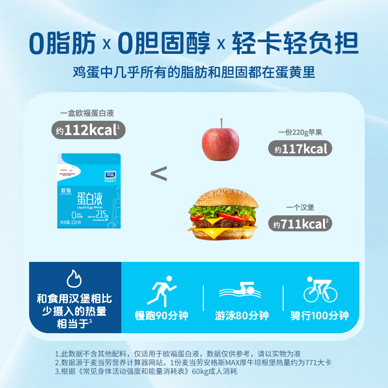 Ouf Baking Ingredients Fitness Light Food Protein Liquid