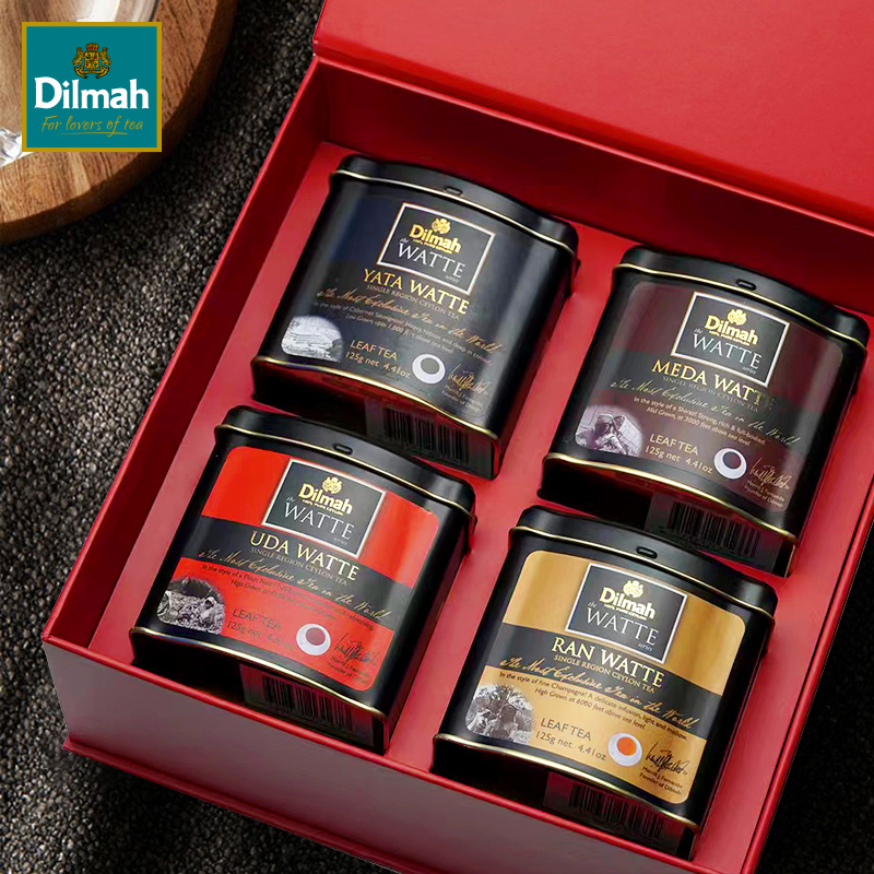 Dilmah迪尔玛茶叶礼盒500g锡兰红茶瓦特庄园系列红茶斯里兰卡进口