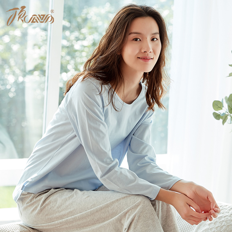 天猫超市【单品包邮】睡衣家居服居家服睡袍浴袍女纯棉全棉薄款舒适好穿搭0