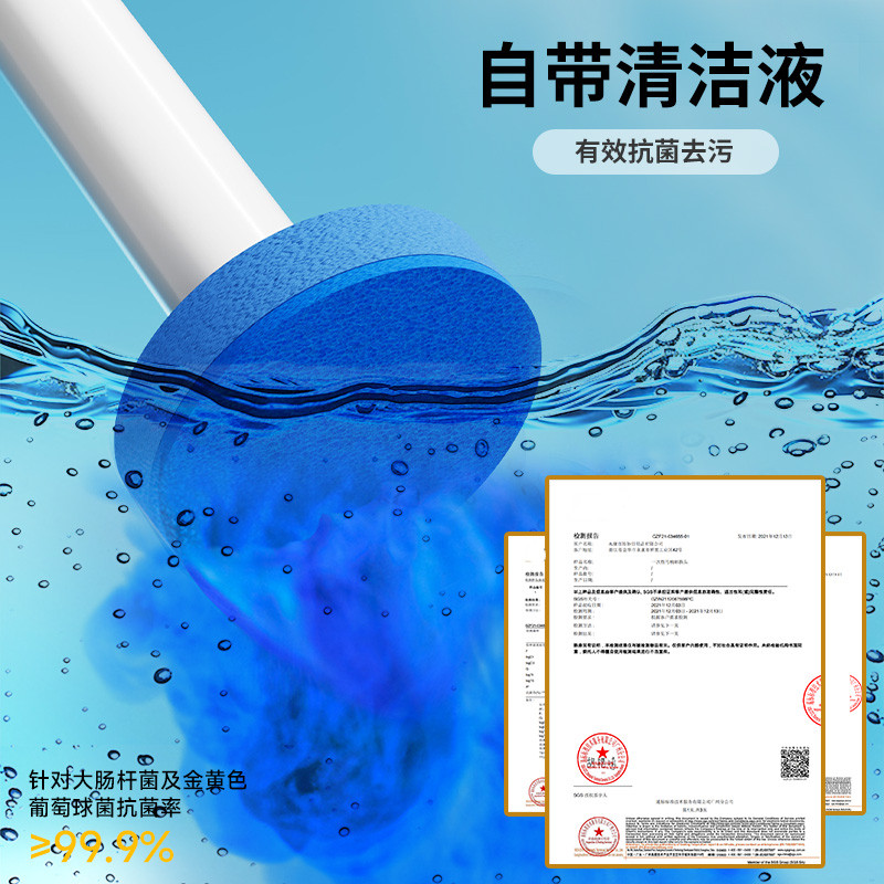 Best Helper Disposable Toilet Brush Replacement Head Easy to Clean