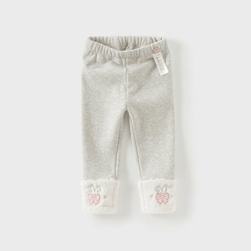 戴维贝拉女童裤子2025冬装新款女宝长裤加绒儿童打底裤弹力紧身裤,淘宝优惠券,粉丝福利购,淘宝优惠卷