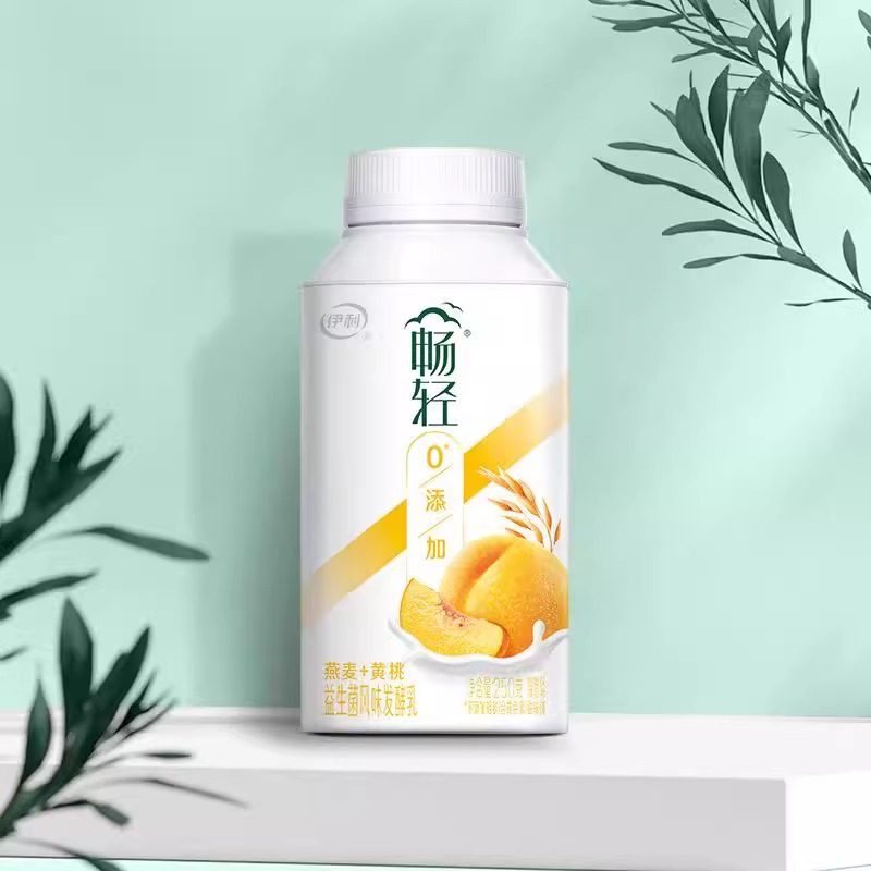 【现货新鲜日期】伊利畅轻益生菌发酵乳250g*6瓶燕麦黄桃爆珠酸奶,淘宝优惠券,粉丝福利购,淘宝优惠卷
