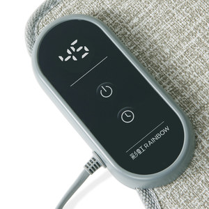 彩虹电热暖脚宝办公室桌下取暖神器挡腿围板护腿垫加热