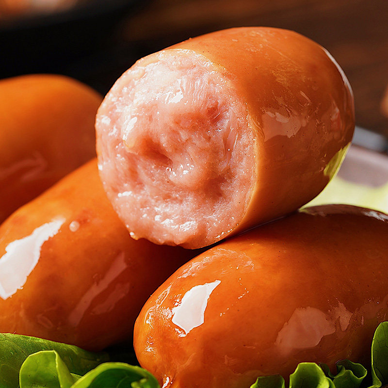 馋天下果木烟熏脆皮烤肠香肠开袋即食火腿烤肠代餐办公室肉类零食,淘宝优惠券,粉丝福利购,淘宝优惠卷