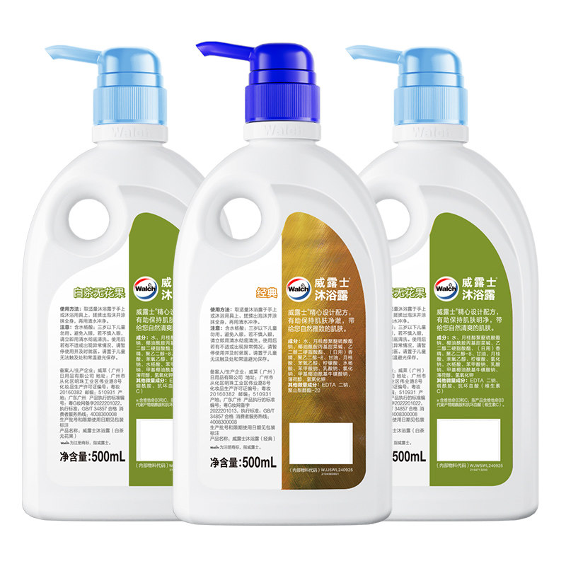 ��¶ʿ ��ԡ¶ �ײ��޻���500ml*2+����500ml 33.8Ԫ